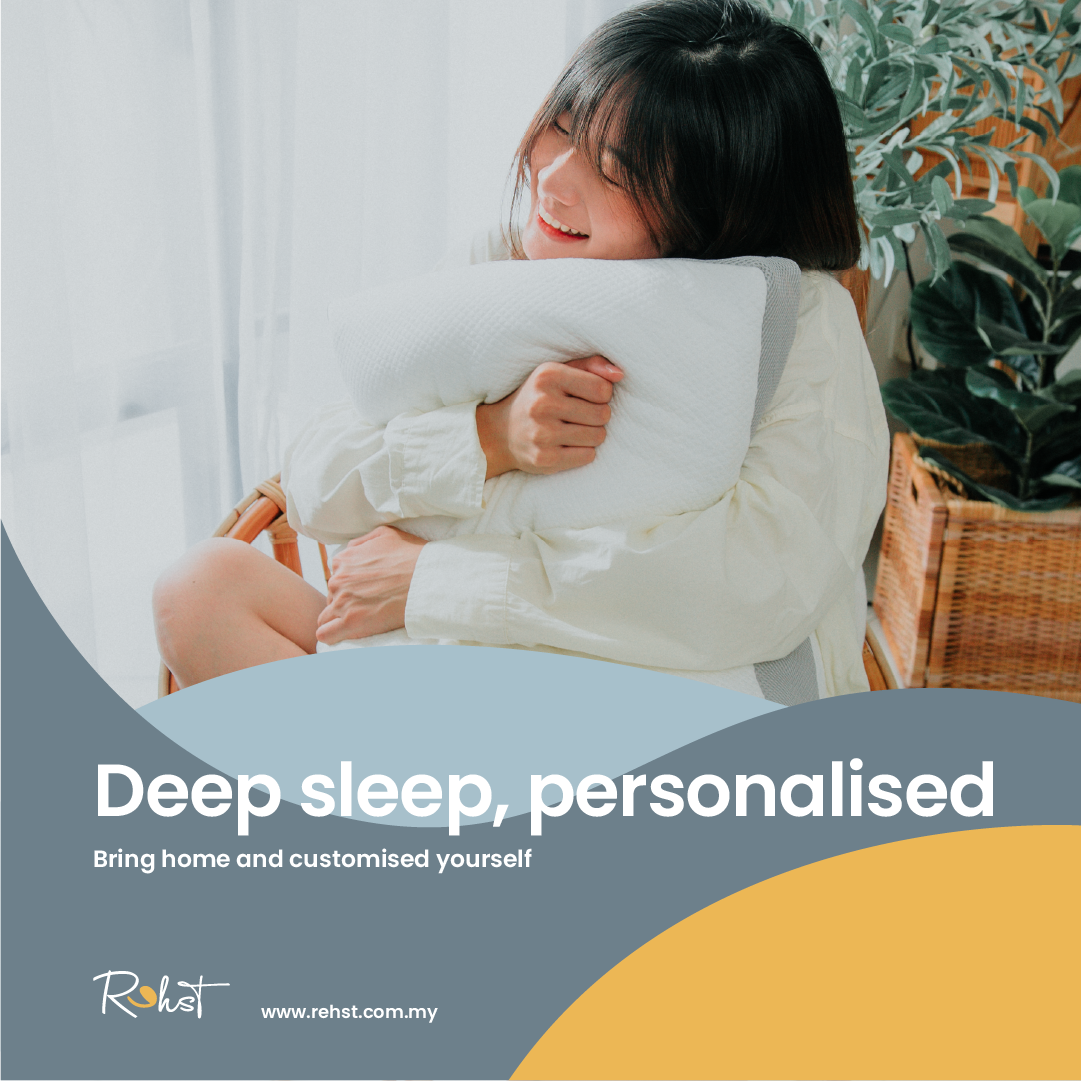 Rehst Adjustable Comfort Pillow x 2