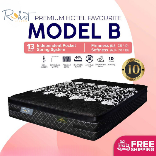 The Premium Hotel Favourite 13' Pocket Spring Model B