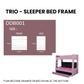 TRIO- SLEEPER DIVAN