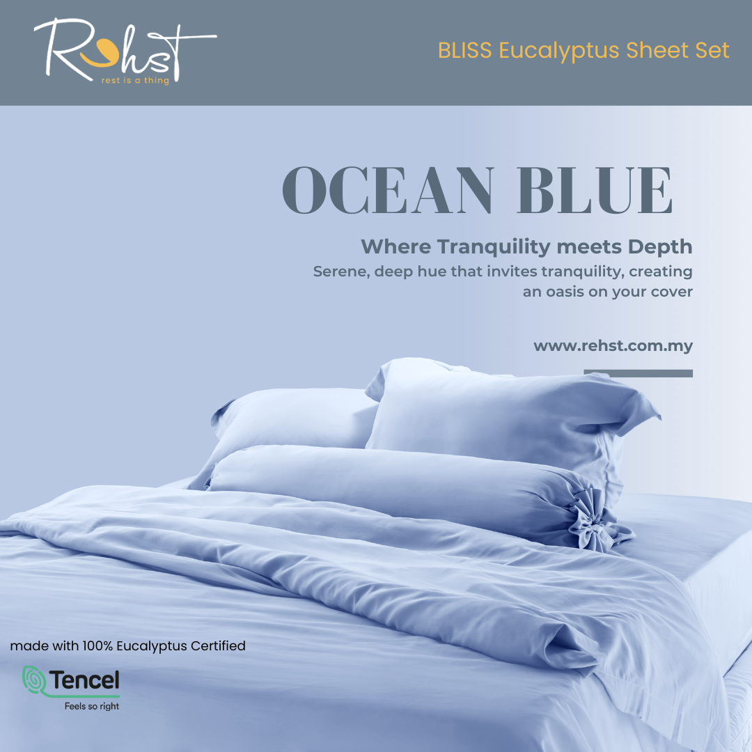 4 pieces Rehst Bliss Eucalyptus Bed Linen Set