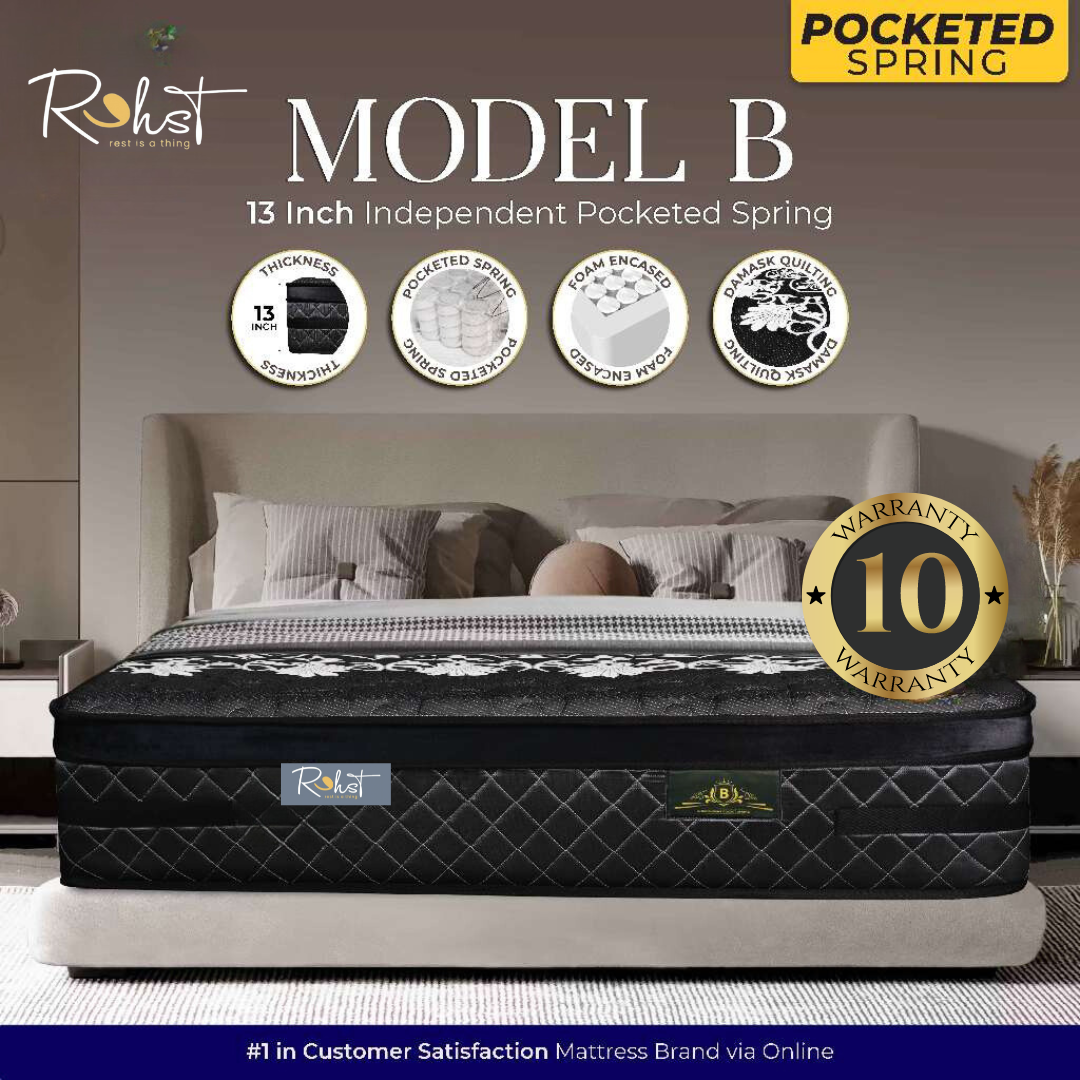 The Premium Hotel Favourite 13' Pocket Spring Model B