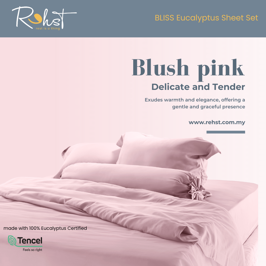 5 pieces Rehst Bliss Eucalyptus Bed Linen Set