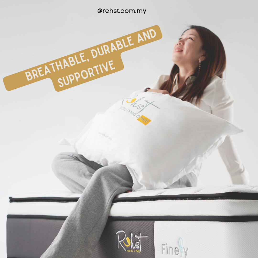 REHST Finely 13" Original Mattress (King Duo Perfecto)